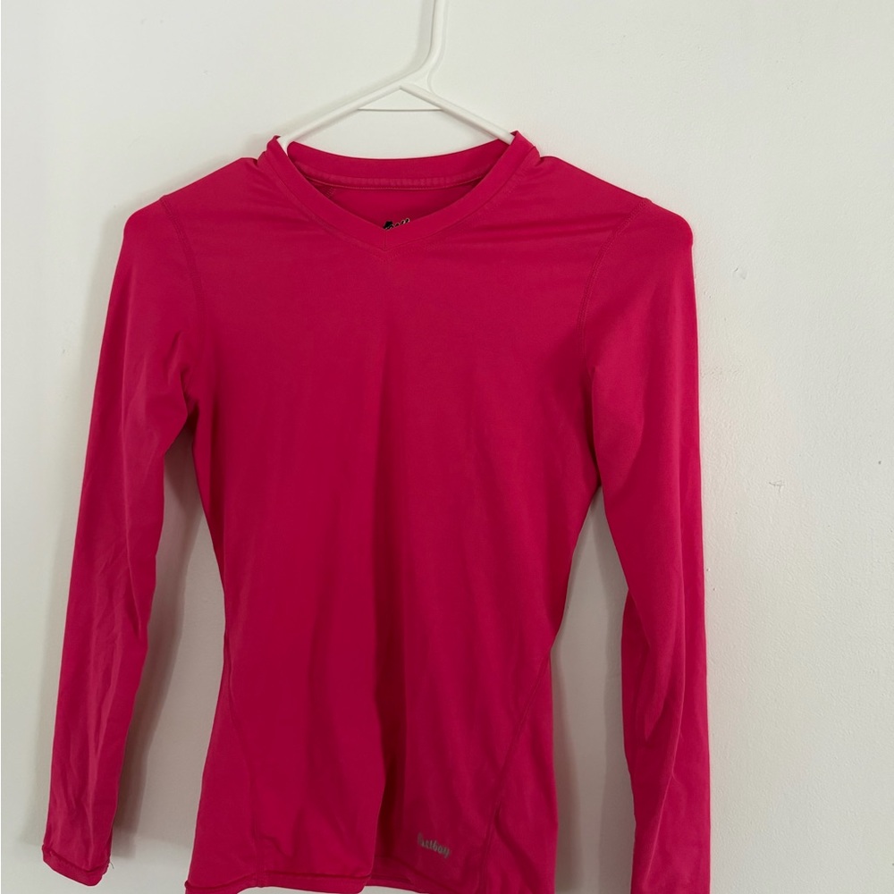 Fuchsia Long Sleeve Women's Top